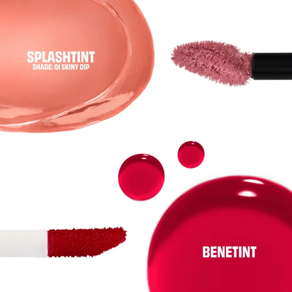 Benefit The Tint Crew Lip Tint Duo: Benetint And Splashtint