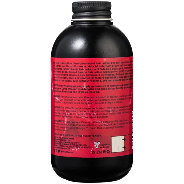Bleach London I Saw Red Super Cool Colour 150ml