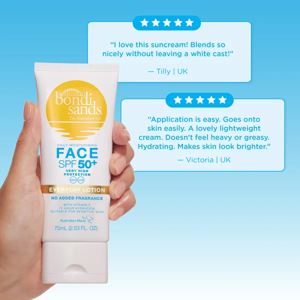 Bondi Sands SPF 50+ Everyday Face Lotion 75ml (UK)