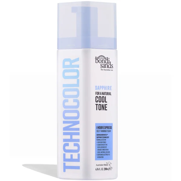Bondi Sands Technocolor 1 Hour Express Self Tanning Foam - Sapphire 200ml