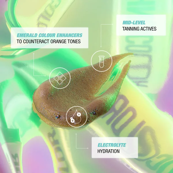 Bondi Sands Technocolor 1 Hour Express Self Tanning Foam - Emerald 200ml