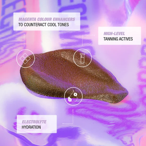 Bondi Sands Technocolor 1 Hour Express Self Tanning Foam - Magenta 200ml