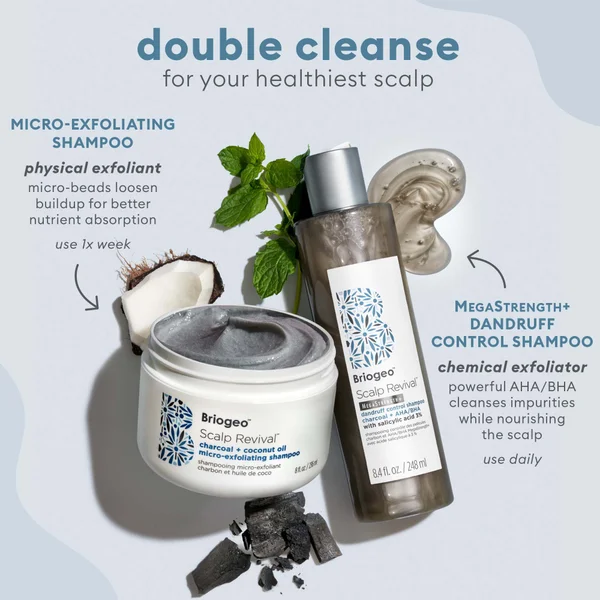 Briogeo Scalp Revival Charcoal + Coconut Oil Micro-Exfoliating Scalp Scrub Shampoo 59ml