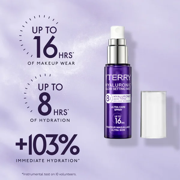 By Terry Hyaluronic Glow Setting Mist Travel-Size