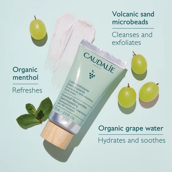 Caudalie Vinoclean Deep Cleansing Exfoliator 75ml