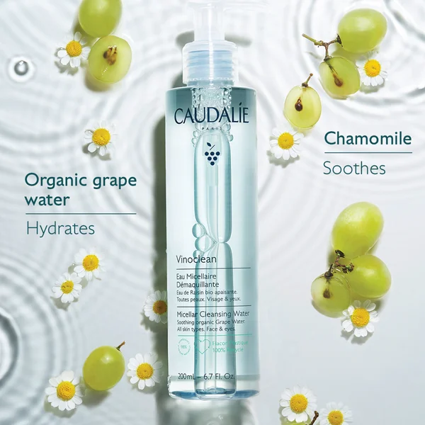 Caudalie Vinoclean Micellar Cleansing Water 200ml