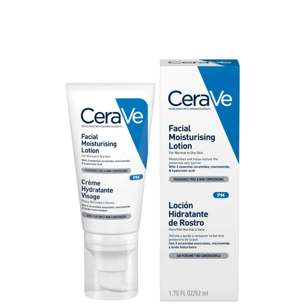 CeraVe 3-Step Blemish Control And Moisturising Evening Routine For Oily To Blemish-Prone Skin With Salicylic Acid