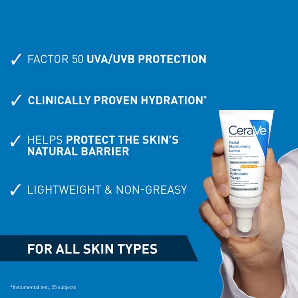CeraVe Day & Night Facial Routine?: Hydrating Cleanser SPF and Moisturiser Set
