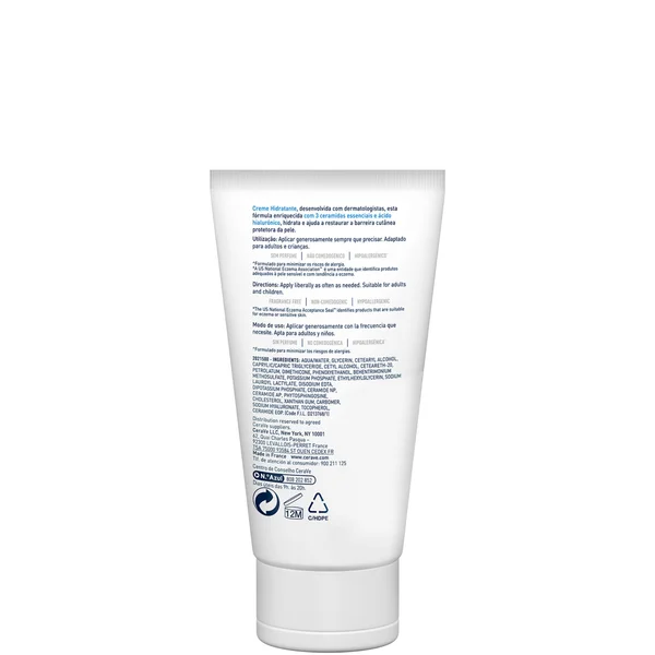 CeraVe Moisturising Cream Tube With Ceramides For Dry To Very Dry Skin 50ml