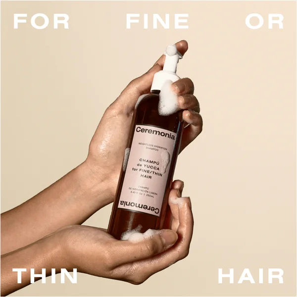 Ceremonia Weightless Hydration Shampoo For Fine Hair 259ml