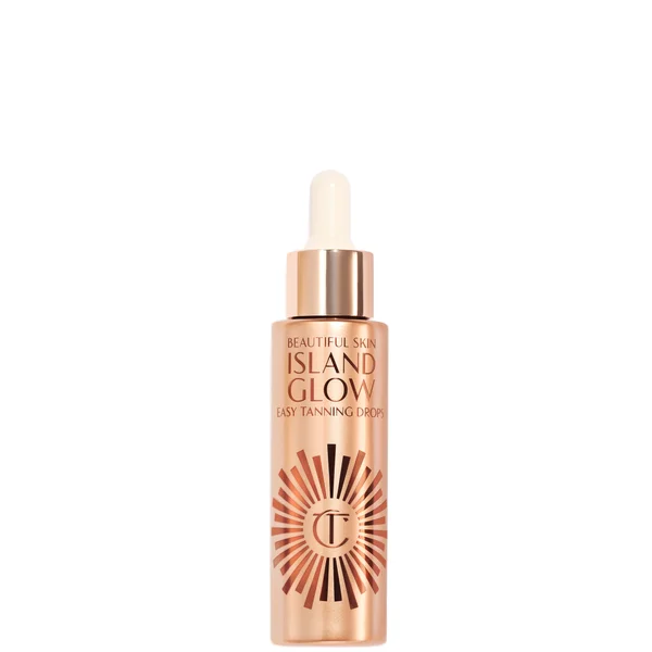 Charlotte Tilbury Beautiful Skin Island Glow Easy Tanning Drops- Medium/Deep 30ml