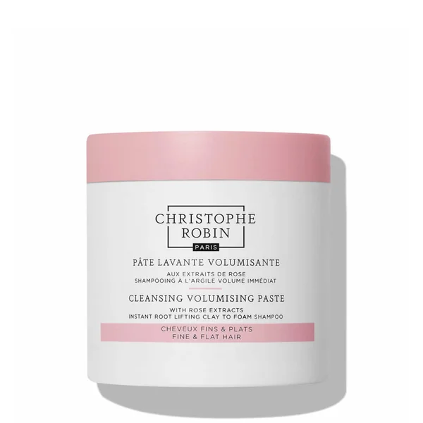 Christophe Robin Cleansing Volumising Paste with Pure Rassoul Clay and Rose 250ml