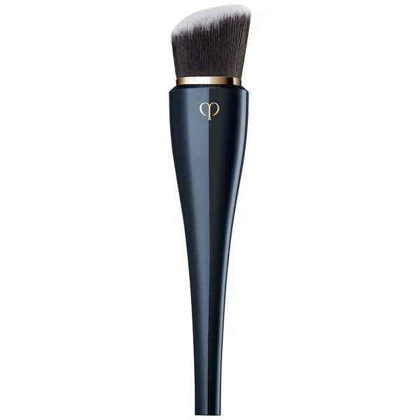 Clé De Peau Beauté Radiant Fluid Foundation Natural 35ml & Clé De Peau Beauté High Coverage Foundation Brush (Various Shades)