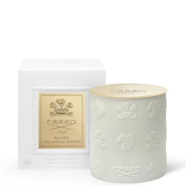 Creed Silver Mountain Water Porcelain Candle 220g