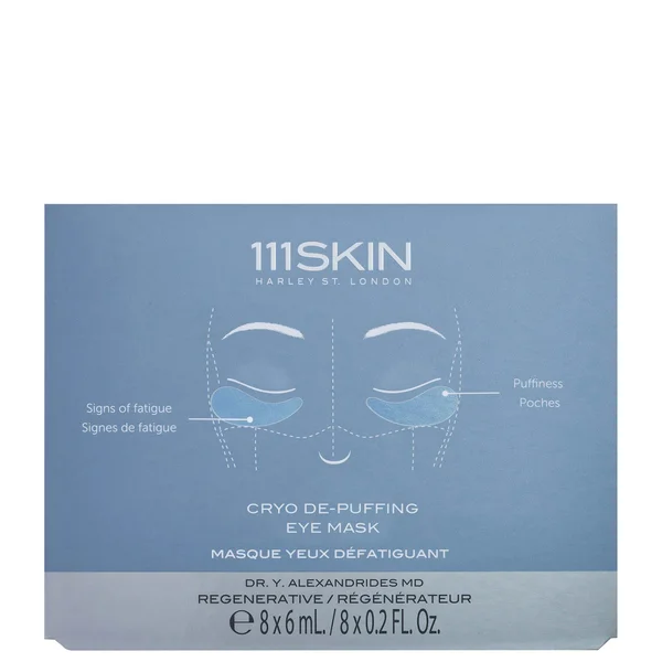 111SKIN Cryo De-Puffing Eye Mask (Pack of 8)