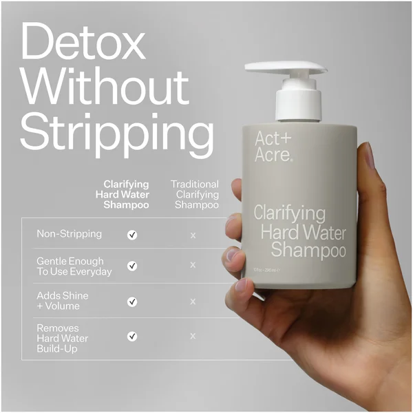 Act+ Acre Clarifying Hard Water Shampoo 10oz