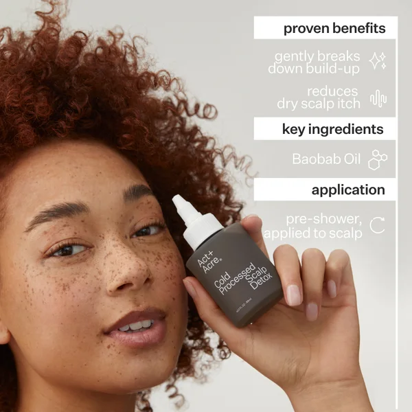 Act+Acre Cold Processed Scalp Detox 3.0 Fl Oz