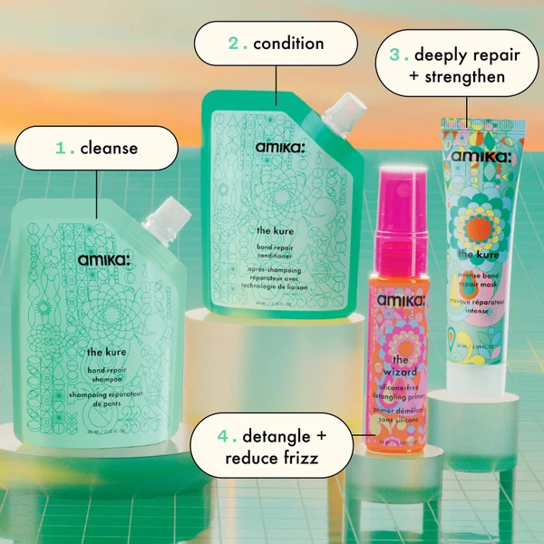 Amika Rescue Team Hair Routine Trial Set