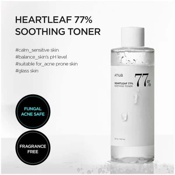 Anua Heartleaf 77% Soothing Toner 250ml
