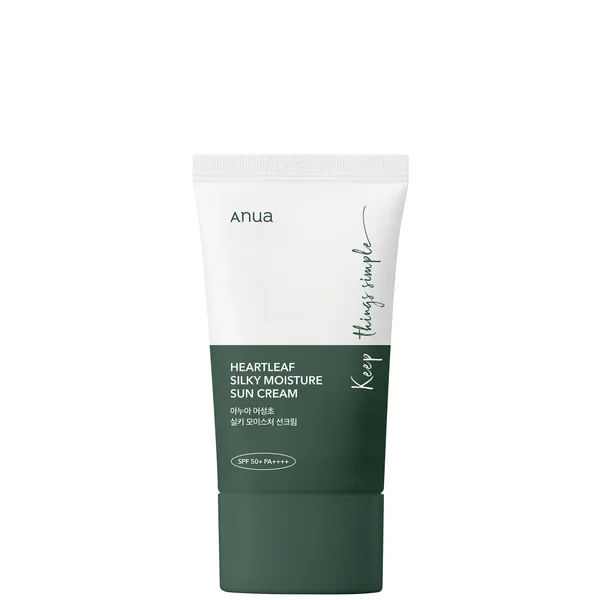 Anua SPF 50 Silky Moisture Sun Cream 50ml