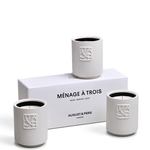 AUGUST&PIERS Ménage À Trois 3x90g
