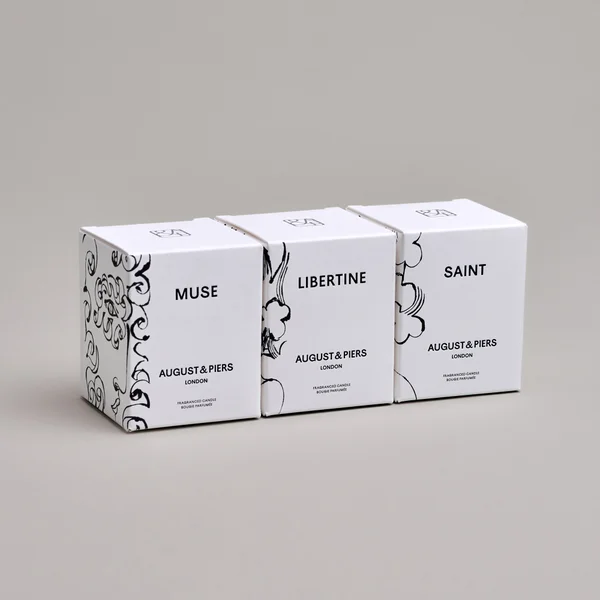 AUGUST&PIERS Ménage À Trois 3x90g