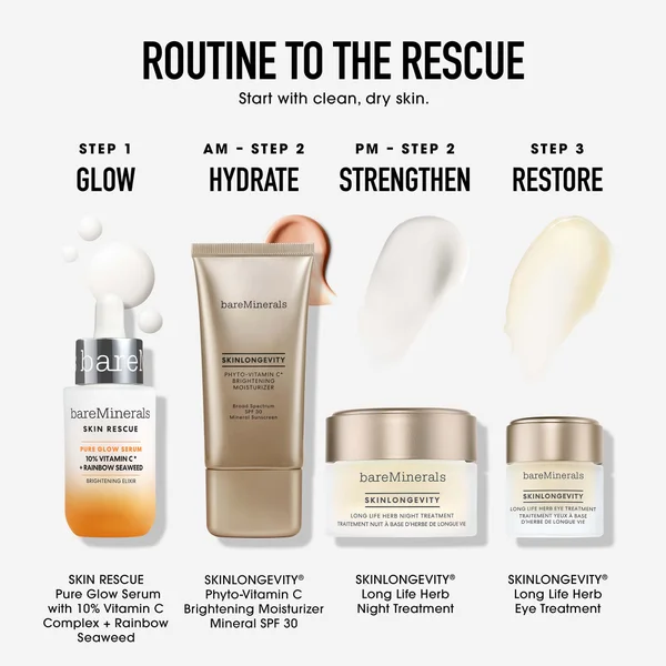 BareMinerals SKIN RESCUE Pure Glow Serum 30ml
