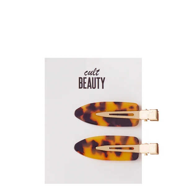 Cult Beauty Hair Clips - Tortoiseshell (Pack of 2)