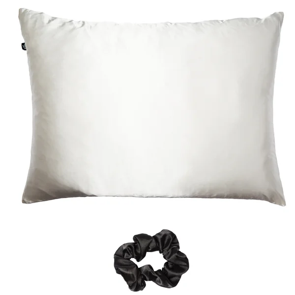 Cult Beauty Satin Pillowcase and Scrunchie Sleep Set