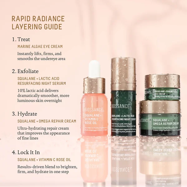 Biossance Rapid Radiance Set