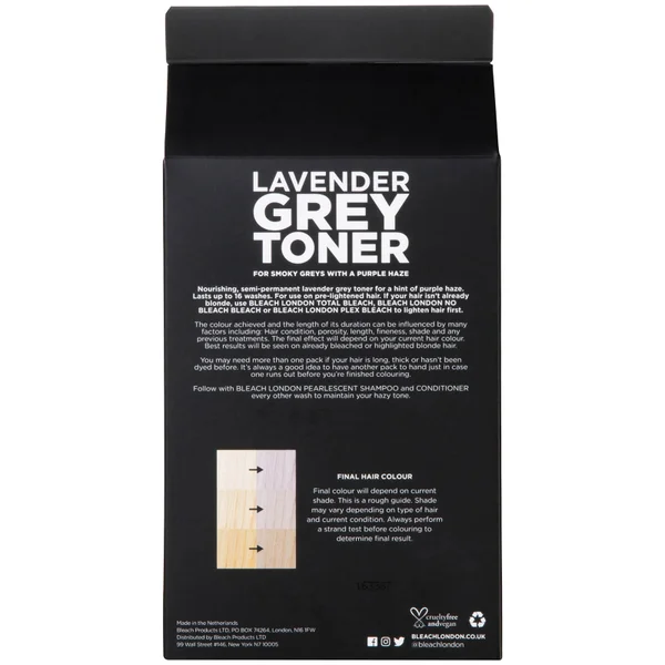 Bleach London Lavender Grey Toner Kit