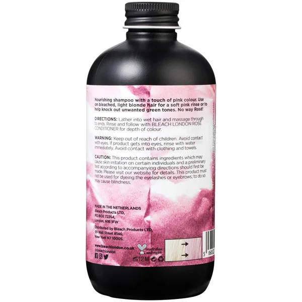 Bleach London Rose Shampoo 250ml