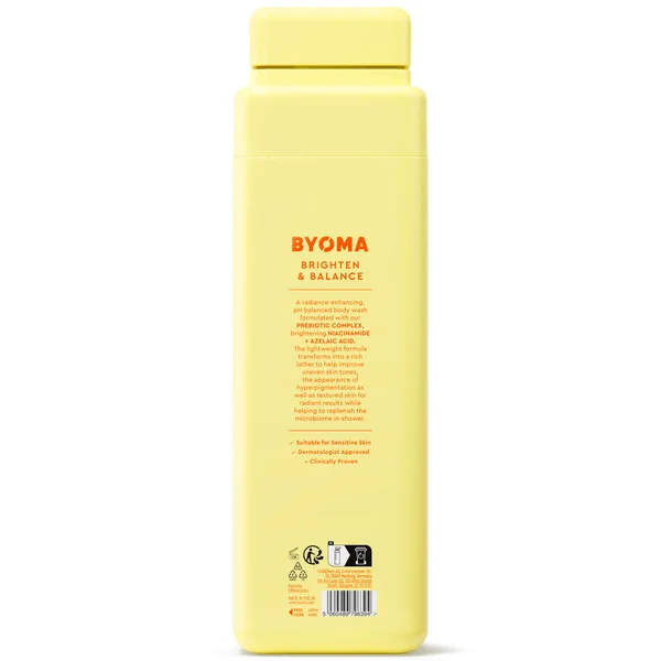 BYOMA Brightening Body Wash 400ml