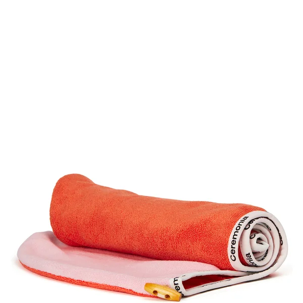 Ceremonia Microfiber Hair Towel - Guava
