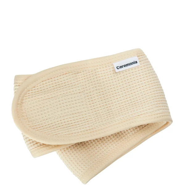 Ceremonia Spa Headband - Cream