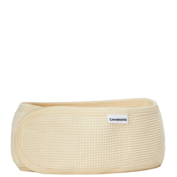 Ceremonia Spa Headband - Cream