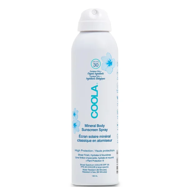 Coola Mineral Spray SPF30 Unscented 148ml