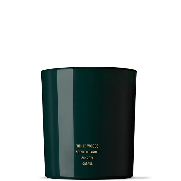 Corpus White Woods Soy Wax Candle 8oz