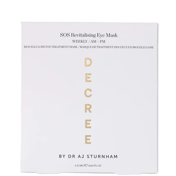 Decree SOS Revitalising Eye Masks Single