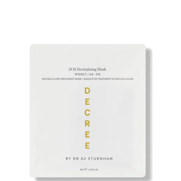 Decree SOS Revitalising Mask 6 X Masks