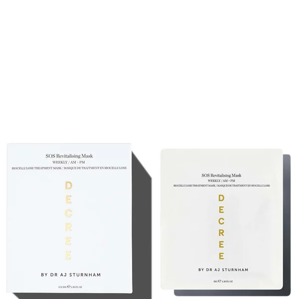 Decree SOS Revitalising Mask 6 x masks