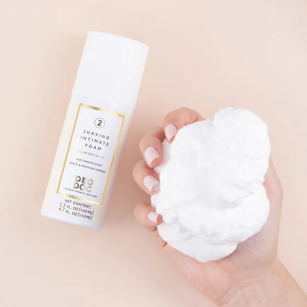 DeoDoc Shaving Foam Fresh Coconut 100ml