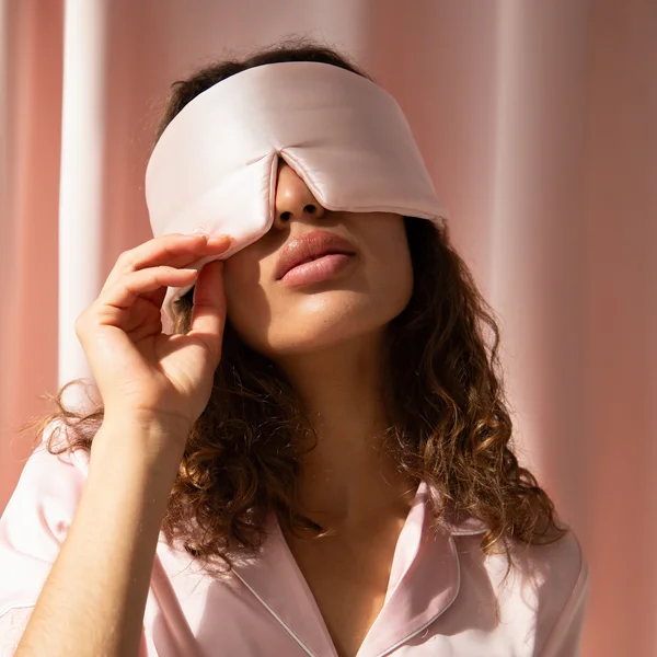 Drowsy Sunset Pink Sleep Mask