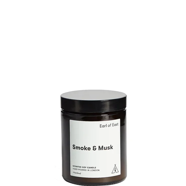 Earl Of East Soy Wax Candle-Smoke & Musk 170ml
