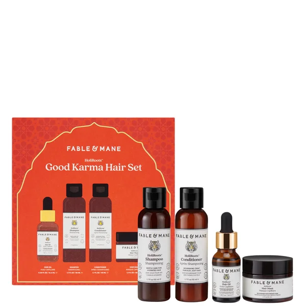 Fable & Mane HoliRoots Good Karma Hair Set