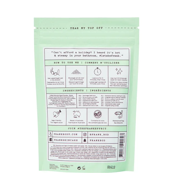 Frank Body Coconut Coffee Scrub 100g