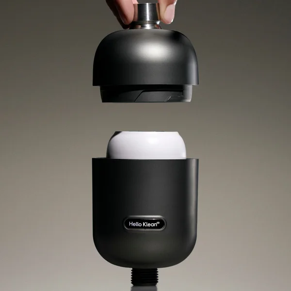 HELLO KLEAN Shower Filter (Chrome)