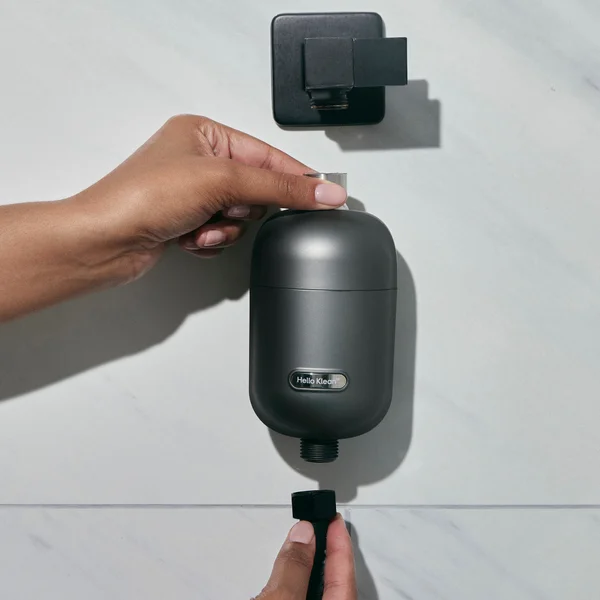 HELLO KLEAN Shower Filter (Chrome)