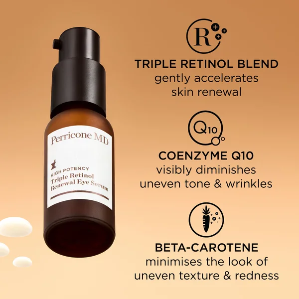 High Potency Triple Retinol Renewal Eye Serum
