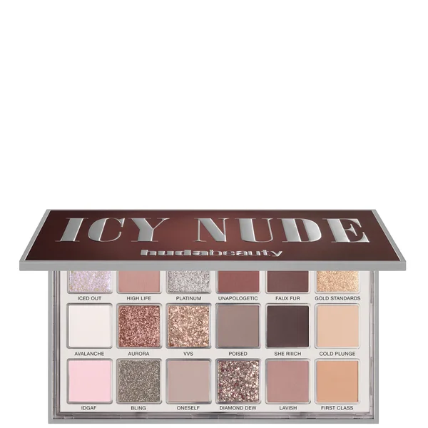 Huda Beauty Icy Nude Eyeshadow Palette 16g